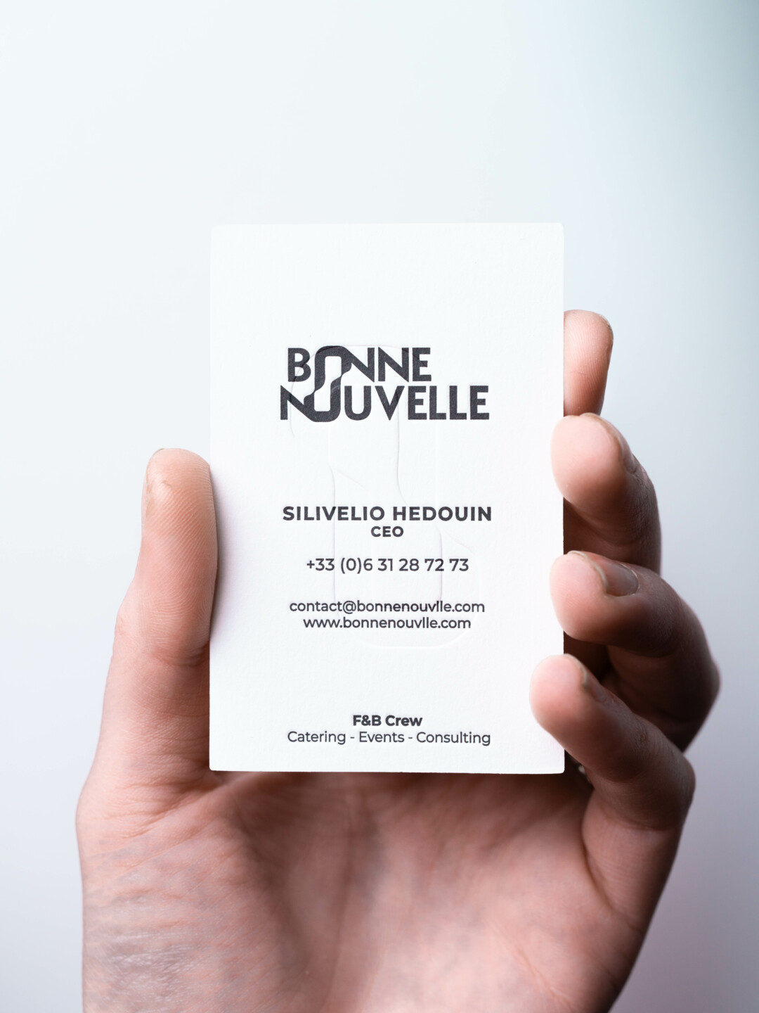 Bonne nouvelle letterpress